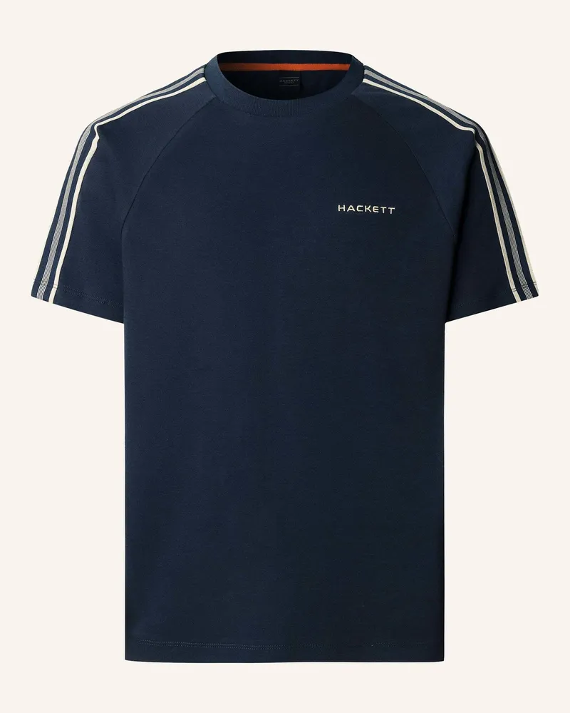 Hackett T-Shirt Hs Tape Tee blau Dunkelblau