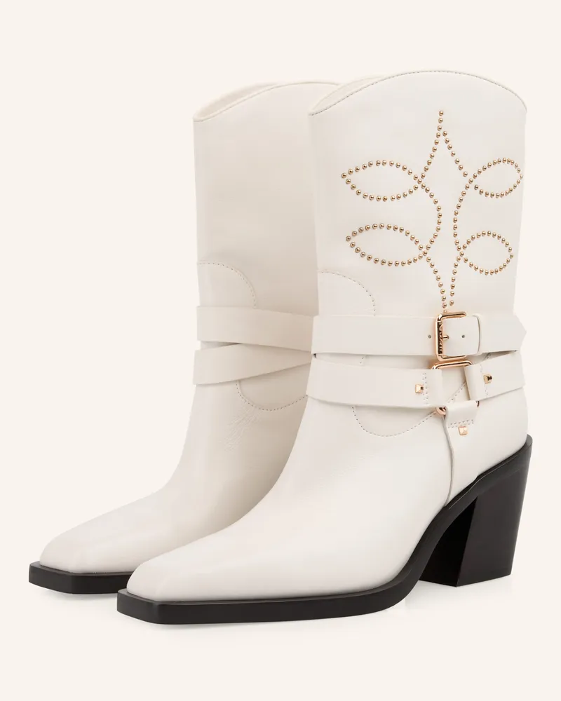 Marc Cain Stiefelette weiss Weiss