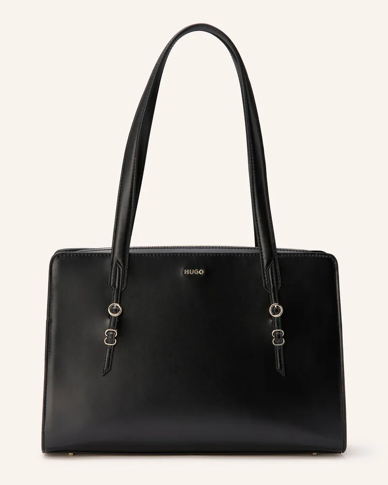 HUGO BOSS Schultertasche Syndra schwarz Schwarz