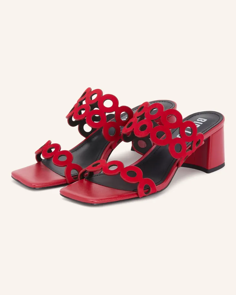 Bibi Lou Mules Oribu rot Rot