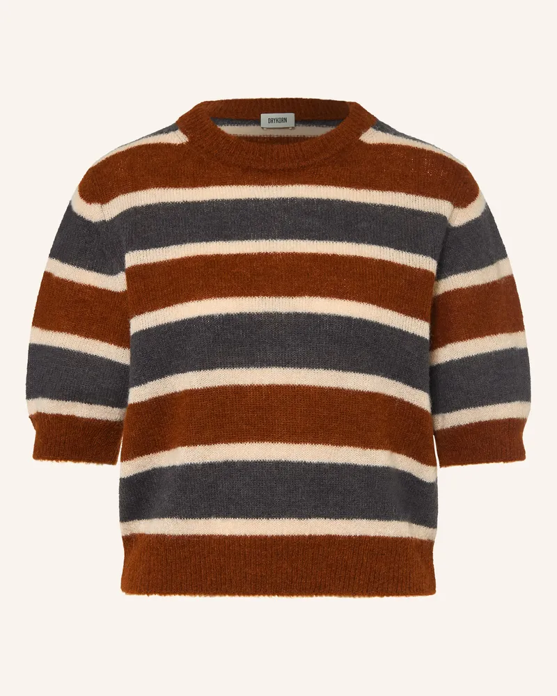 Drykorn Strickshirt Sanidy Mit Alpaka braun Braun