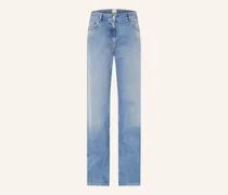 Straight Jeans blau