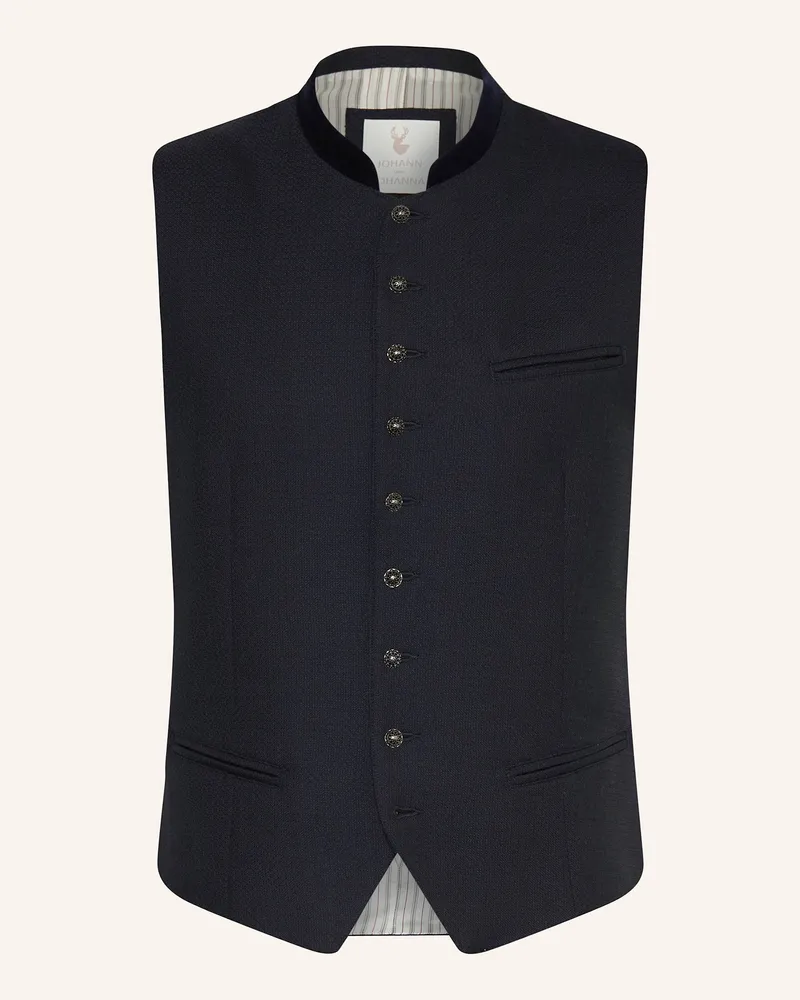Johann & Johanna Trachtenweste blau Dunkelblau