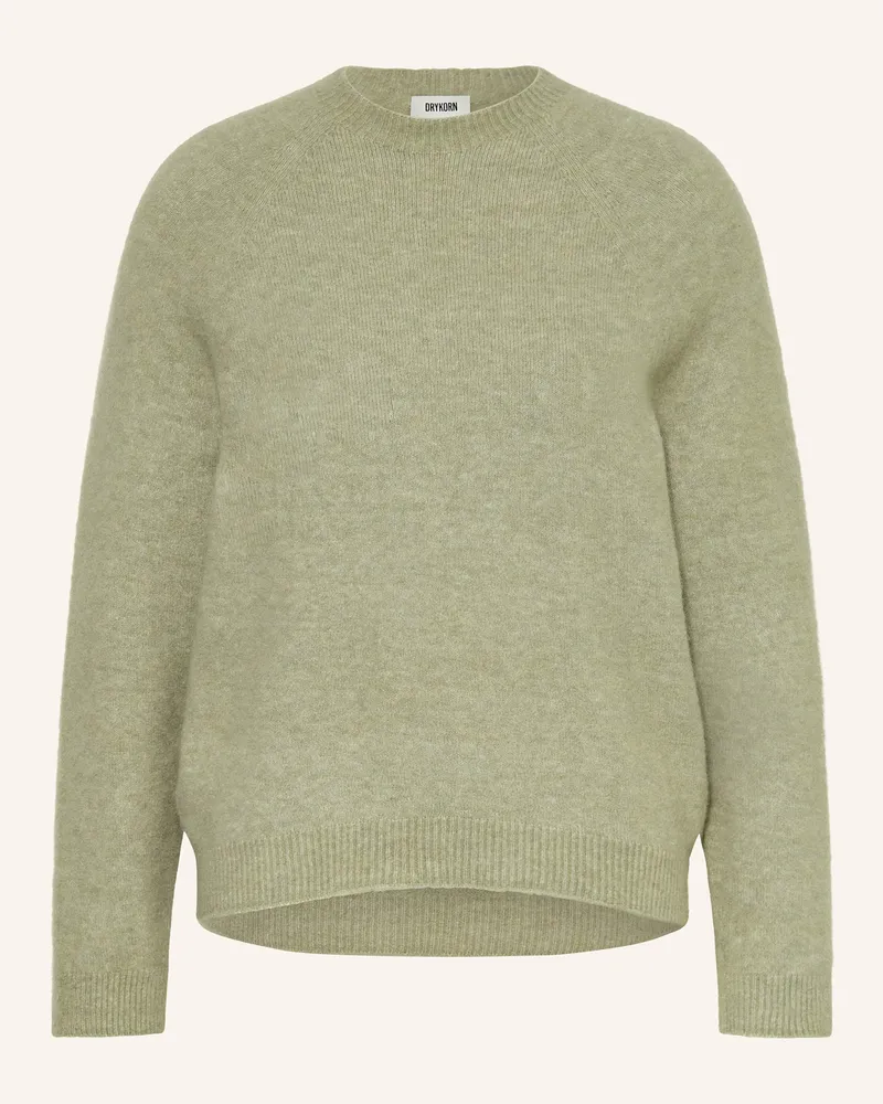 Drykorn Pullover PEMIRI mit Alpaka Hellgrün