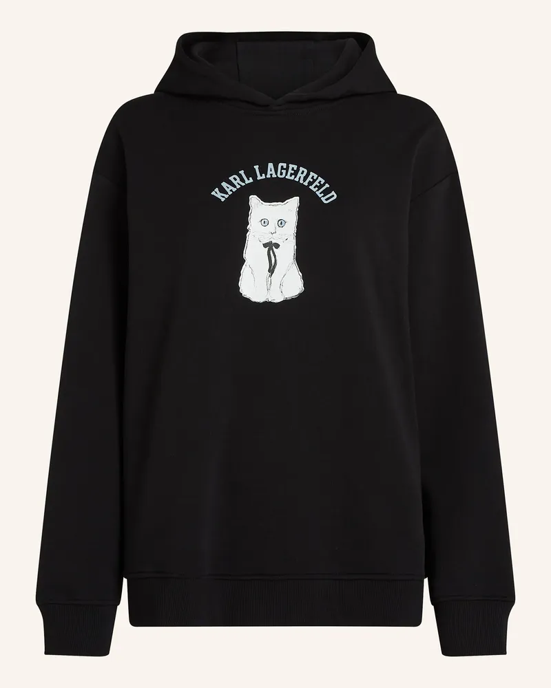 Karl Lagerfeld Hoodie schwarz Schwarz