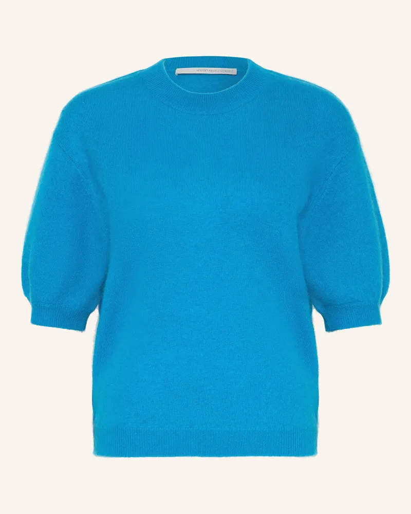 Herzen's Angelegenheit Strickshirt aus Cashmere Blau