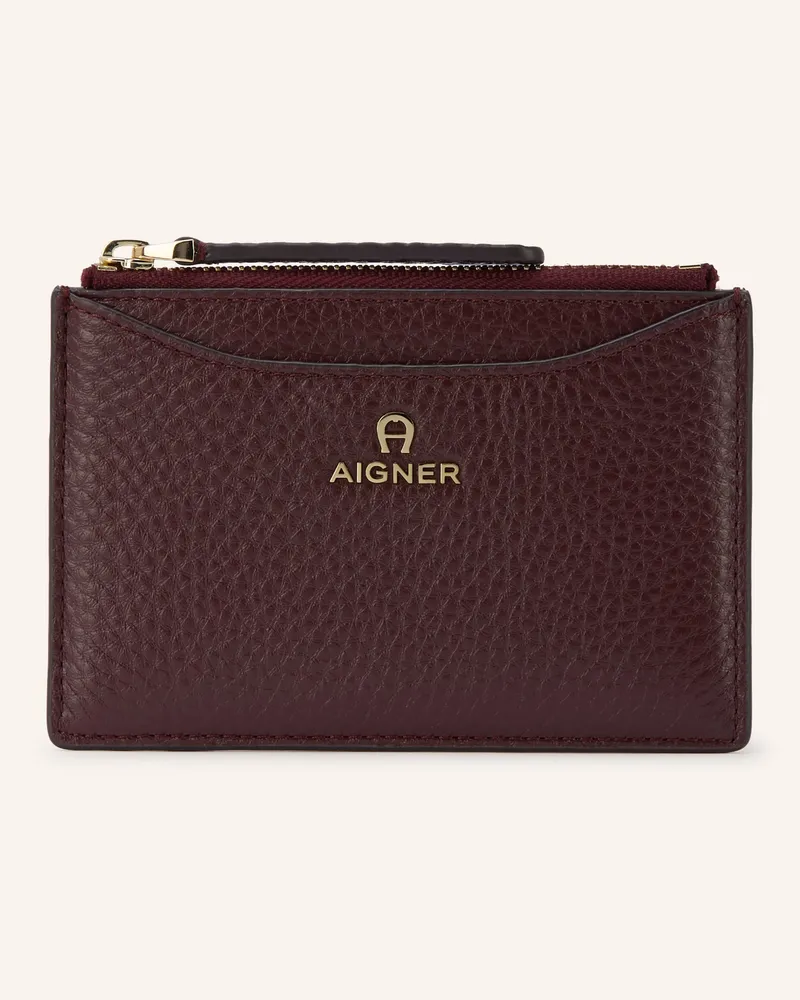 Aigner Kartenetui Marika rot Dunkelrot