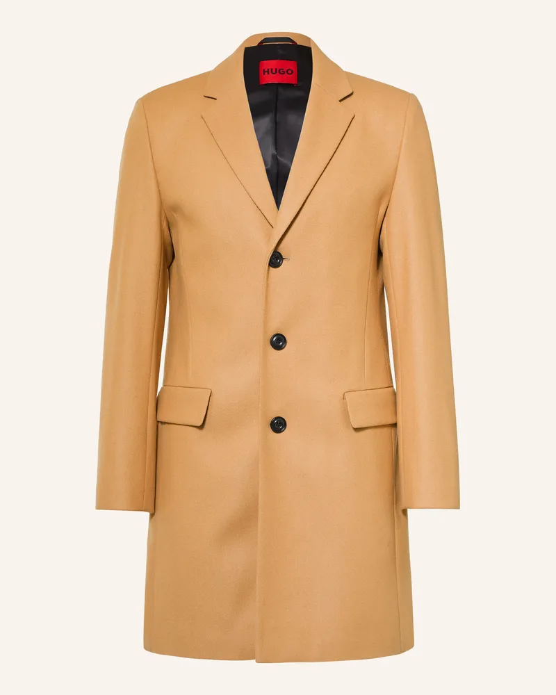 HUGO BOSS Wollmantel Migor beige Beige