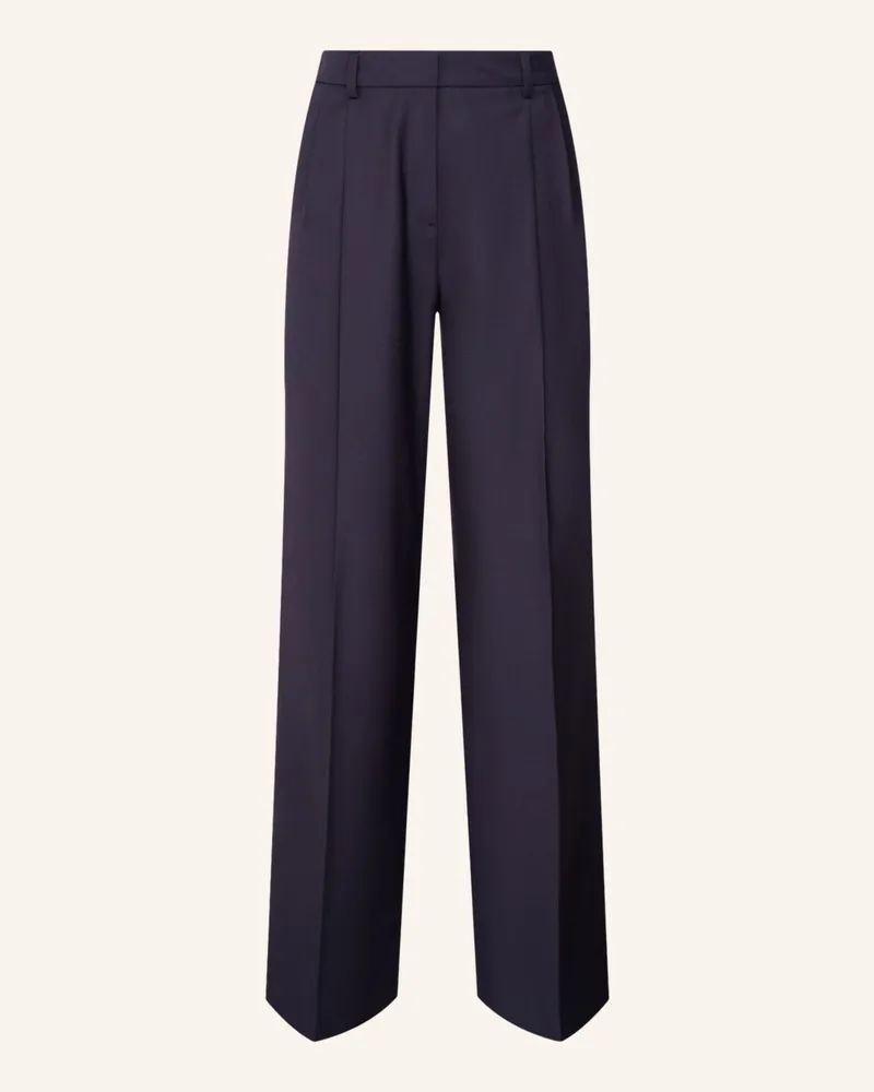 Seidensticker Stoffhose blau Dunkelblau