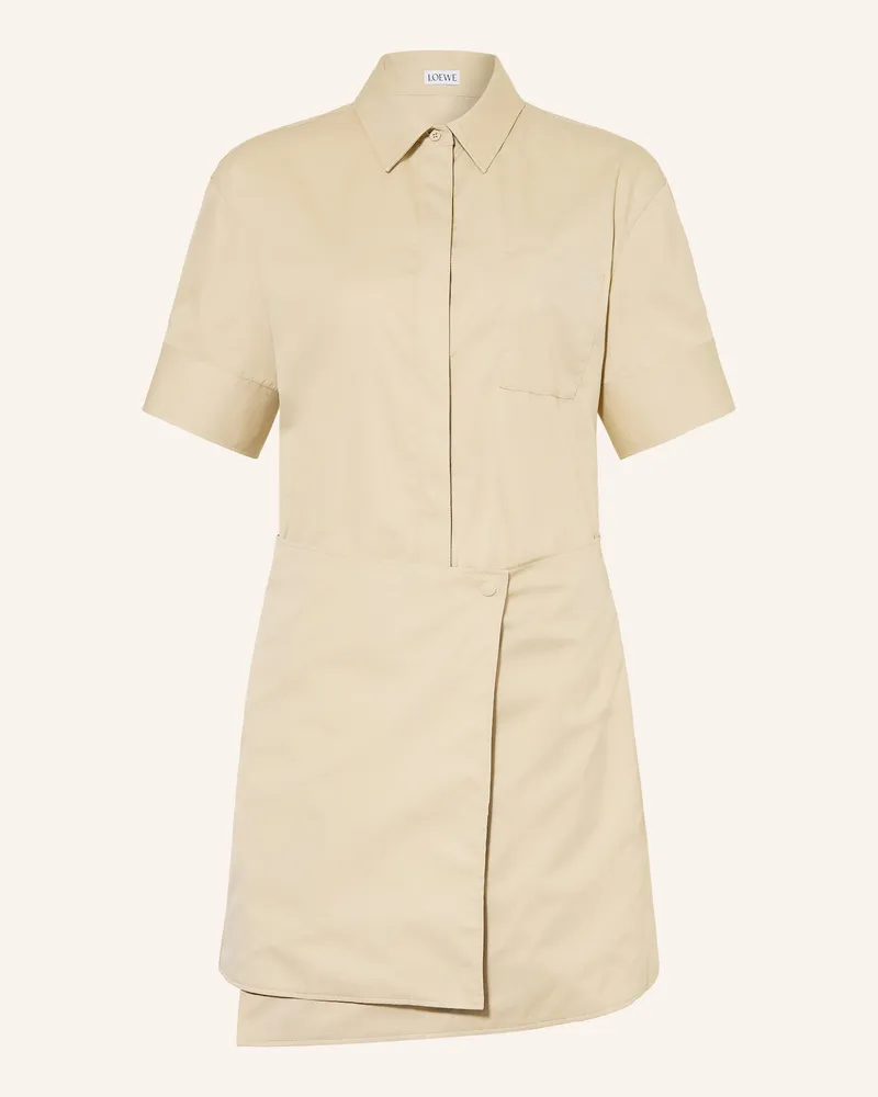 Loewe Hemdblusenkleid beige Beige