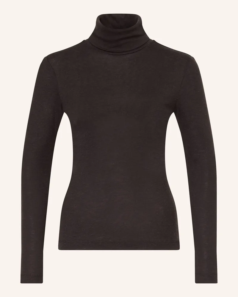 Darling Harbour Rollkragenshirt braun Dark