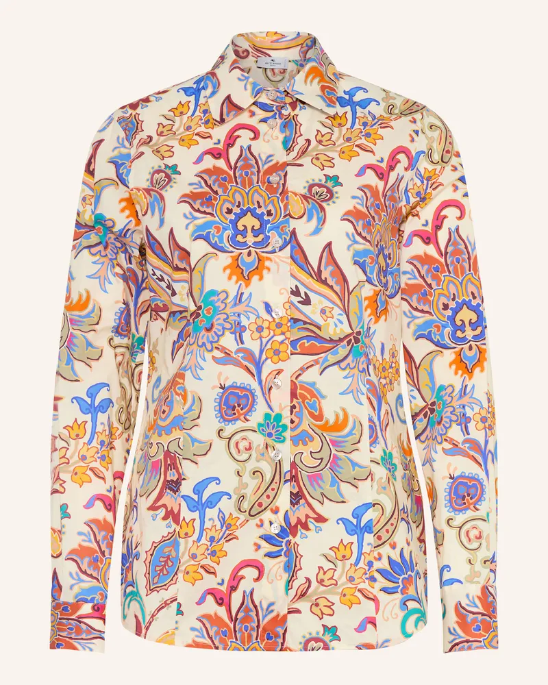 Etro Hemdbluse Hellgelb