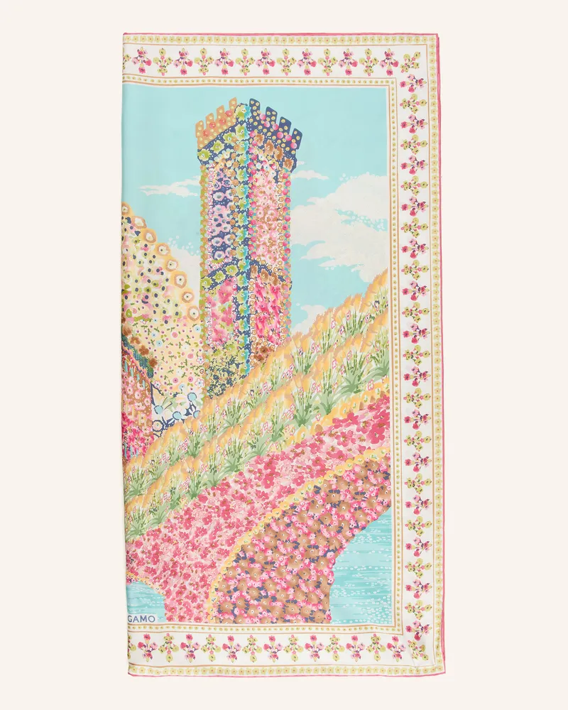 Ferragamo Seidentuch Creme