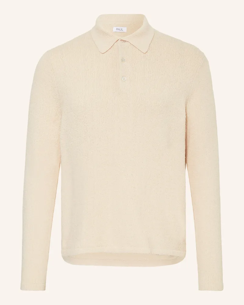 paul Strick-Poloshirt Beige
