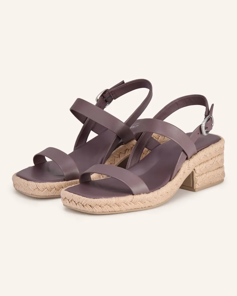 Calvin Klein Sandaletten beige Lila