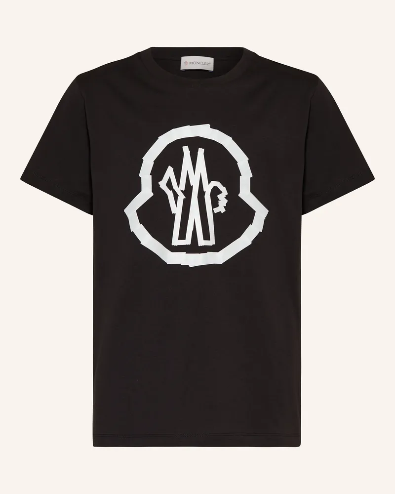 Moncler T-Shirt schwarz Schwarz