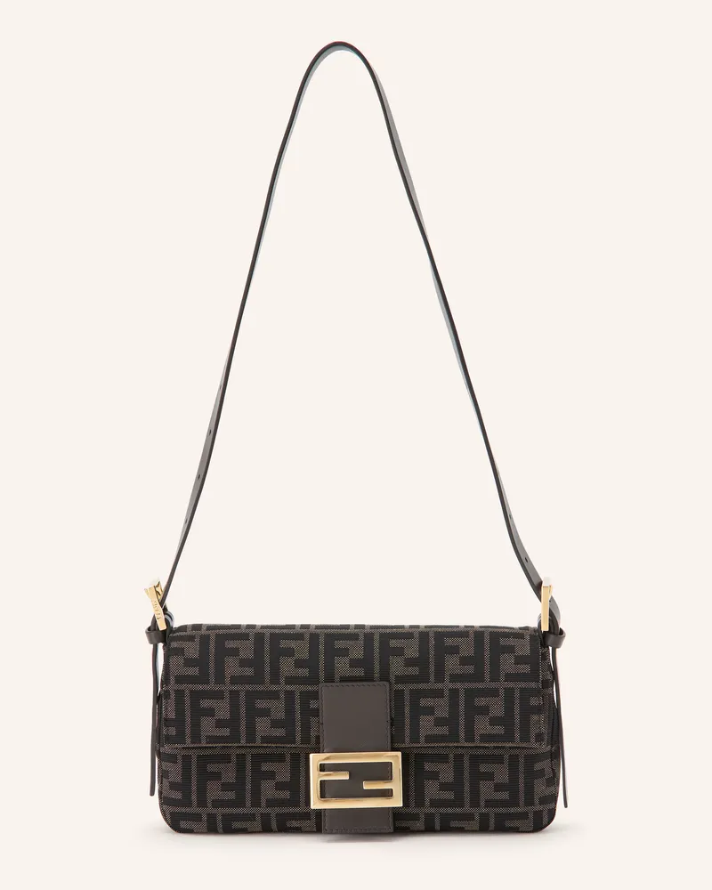 Fendi Schultertasche Baguette braun Braun