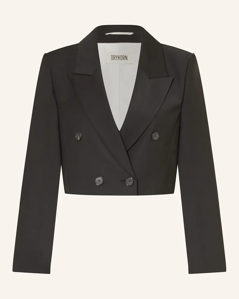 Drykorn Cropped-Blazer GARVOCK Schwarz