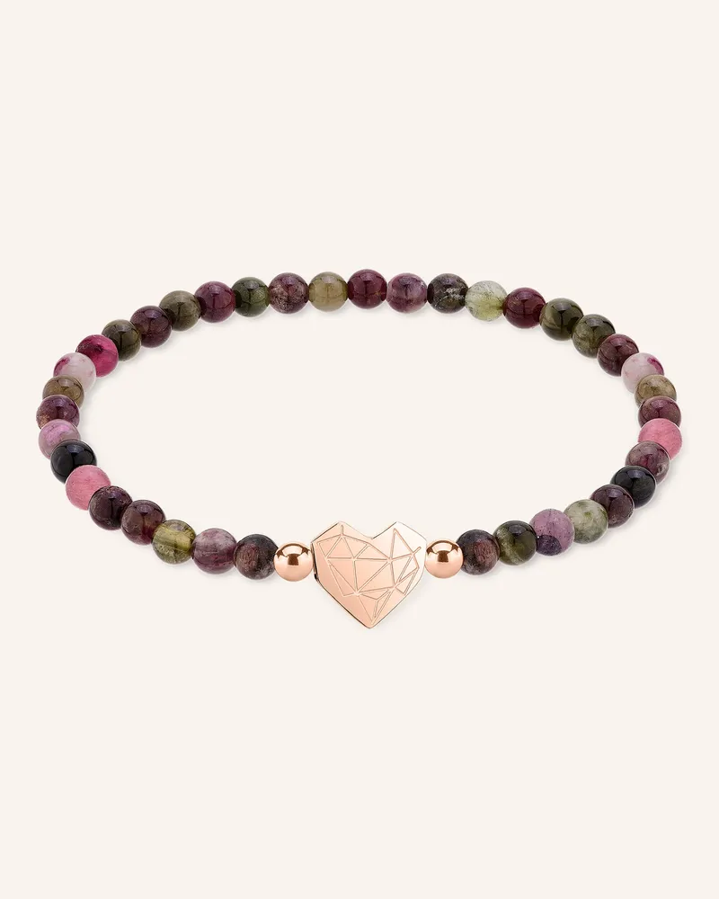 Liebeskind Armband  Aus  Edelstahl braun 