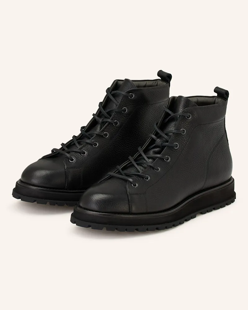 paul Schnürboots Schwarz