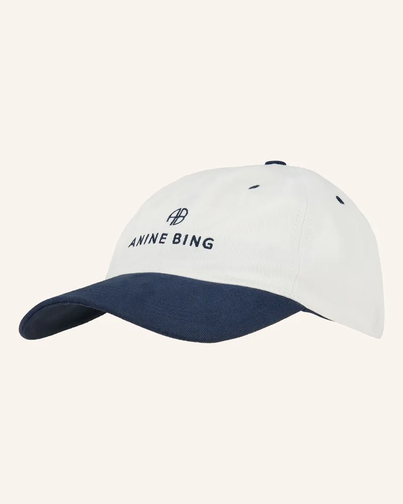 Anine Bing Cap Jeremy blau Weiss