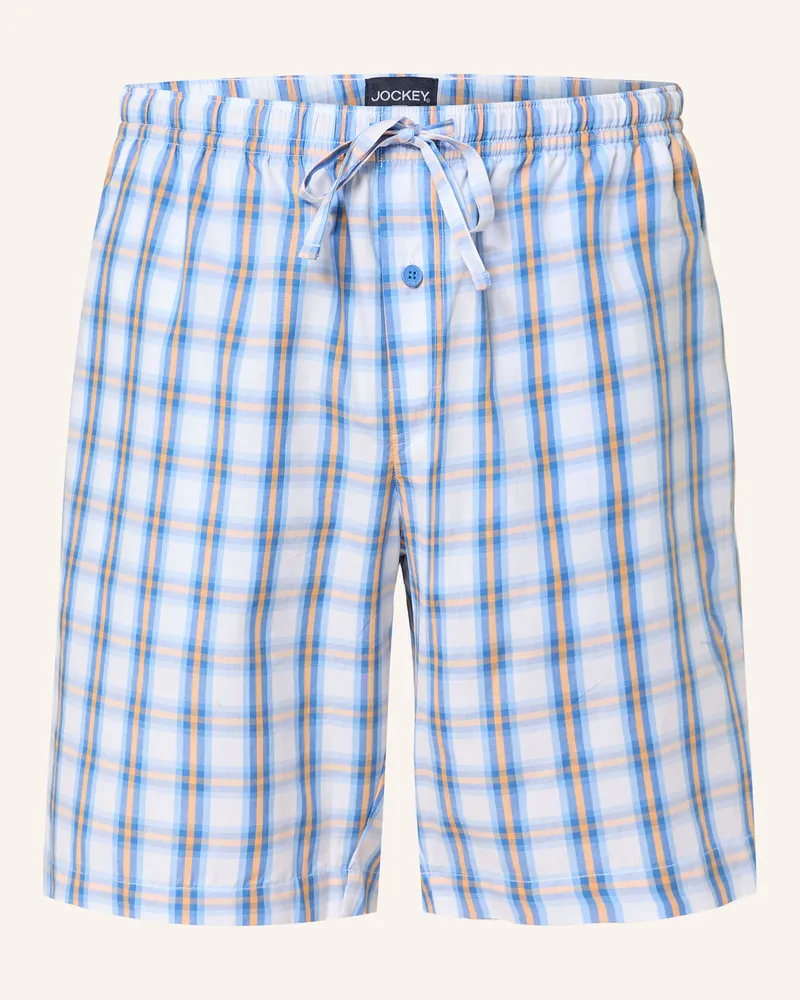 Jockey Schlafshorts SOFT WASH WOVENS Blau