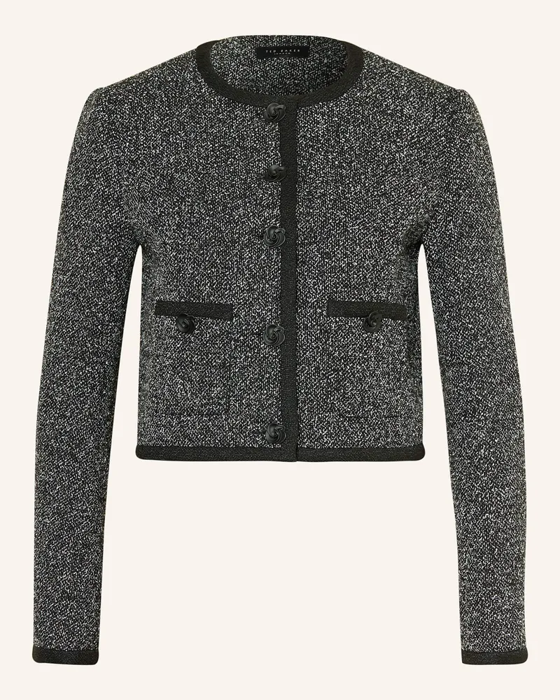 Ted Baker Bouclé-Jacke Ekaa schwarz Schwarz