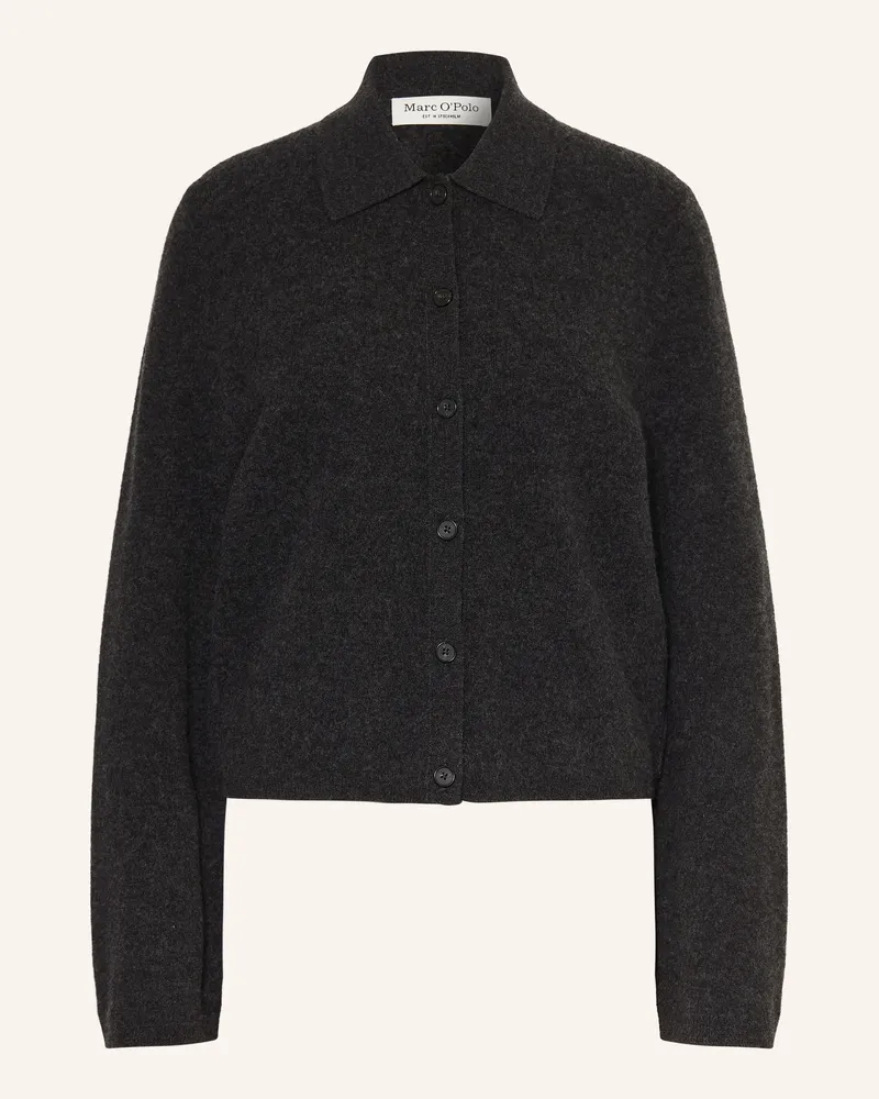 Marc O'Polo Strickjacke grau Dunkelgrau
