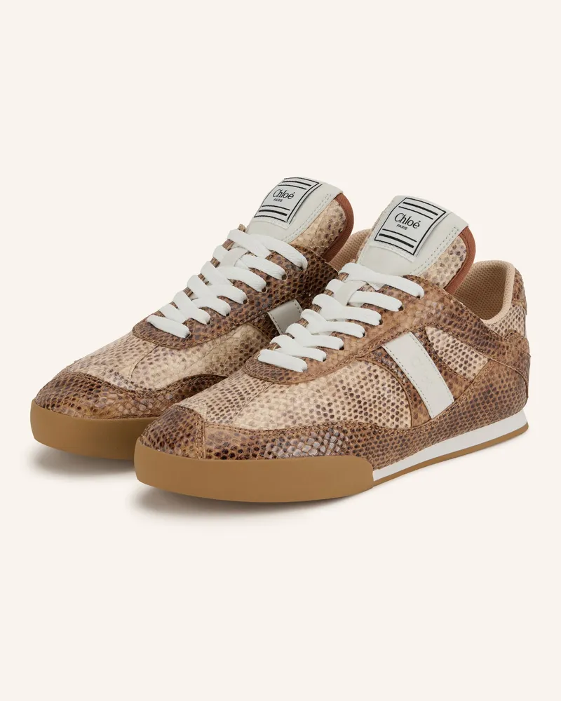Chloé Sneaker Kick braun 20w