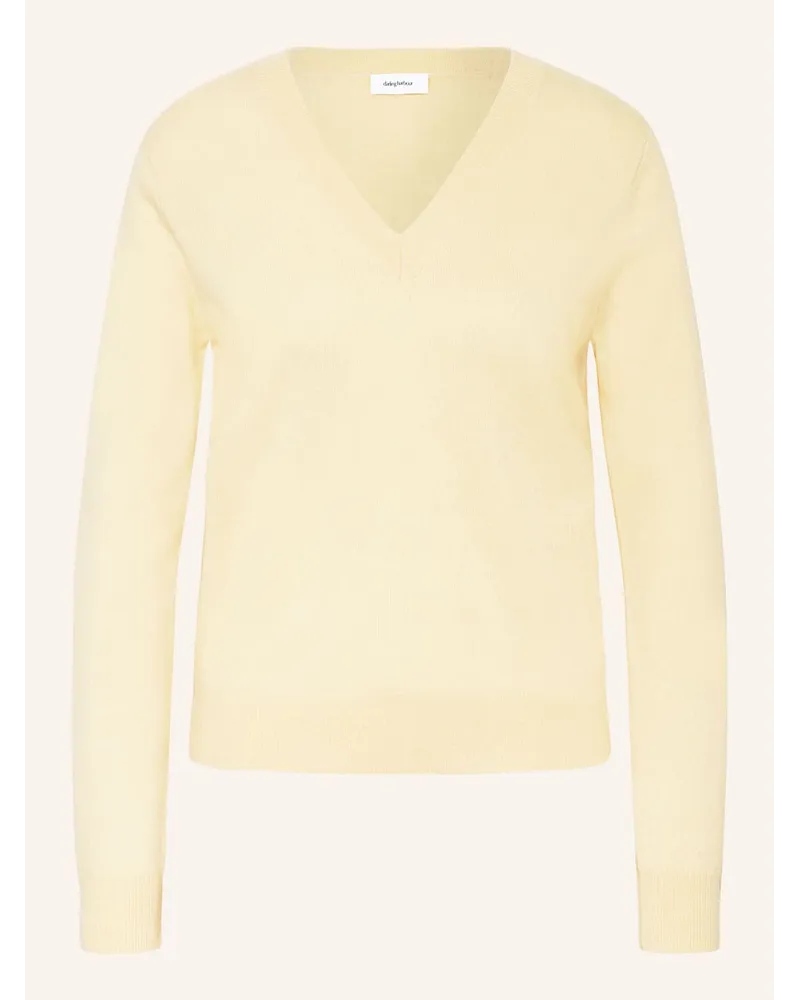 Darling Harbour Cashmere-Pullover Gelb