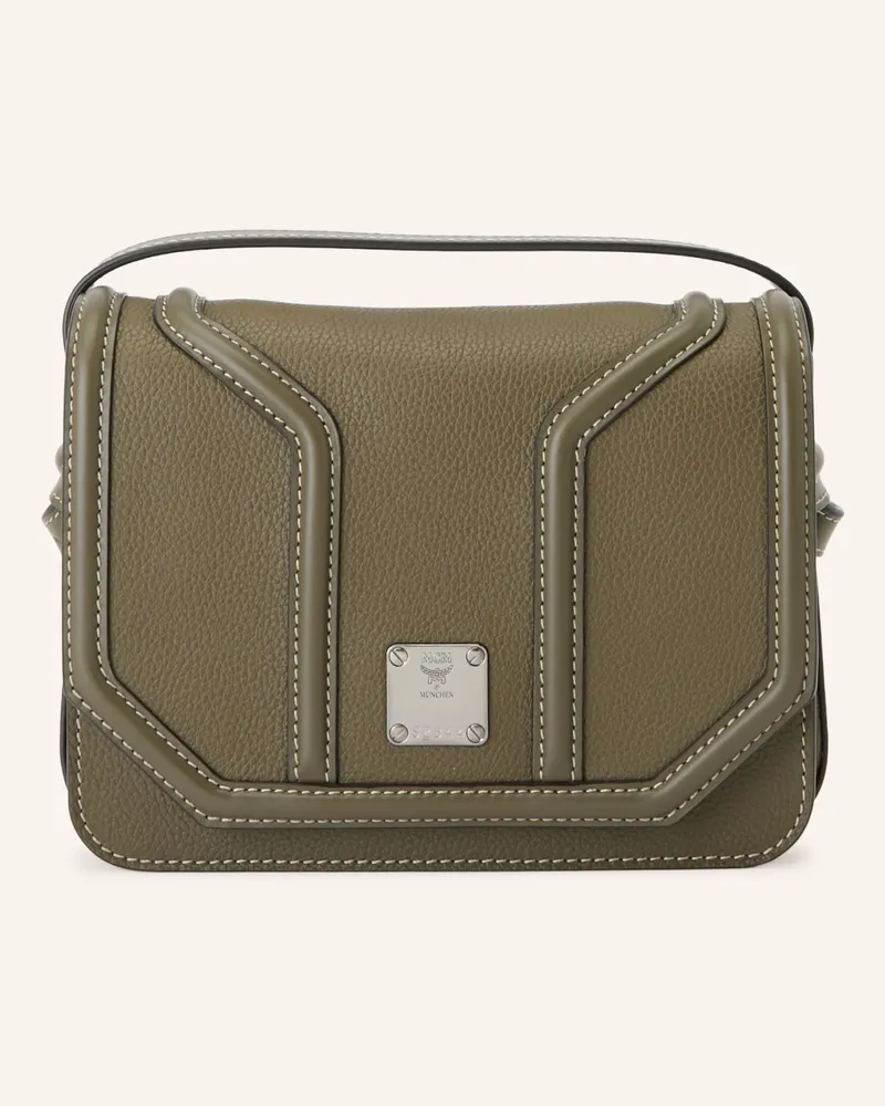 MCM Umhängetasche gruen Khaki