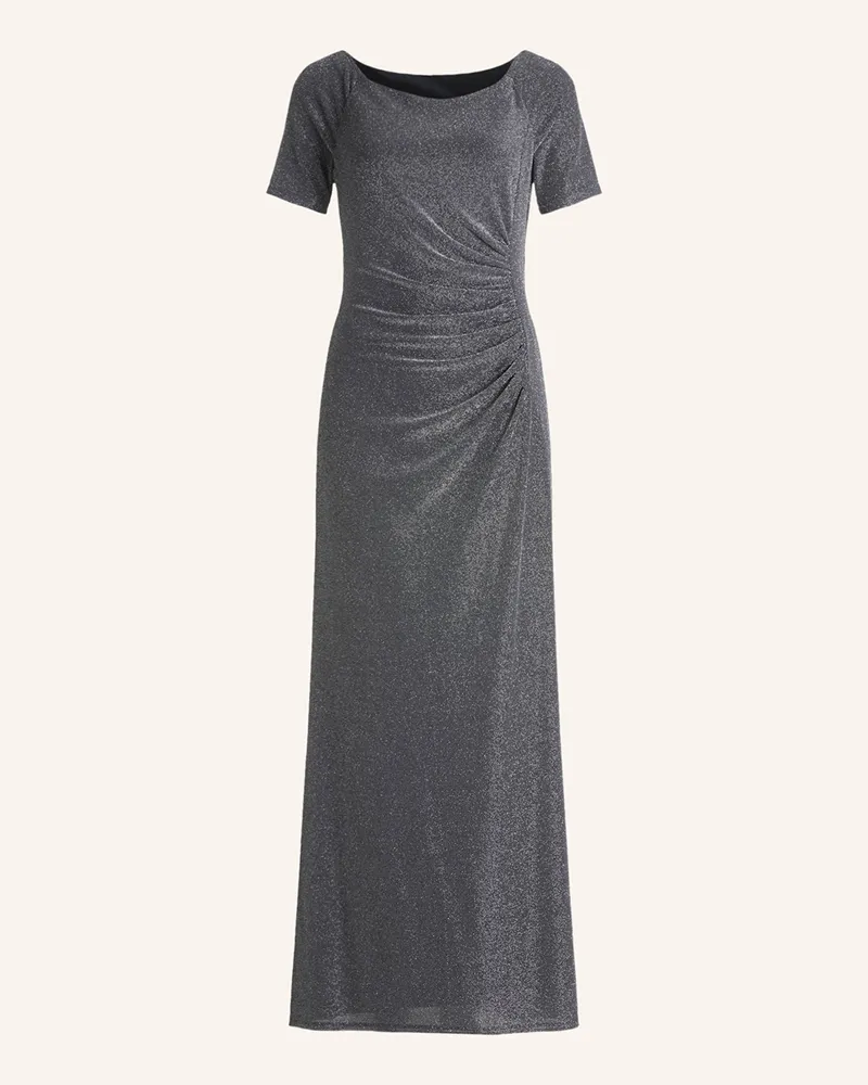 Vera Mont Abendkleid Mit Glitzergarn blau Dunkelblau