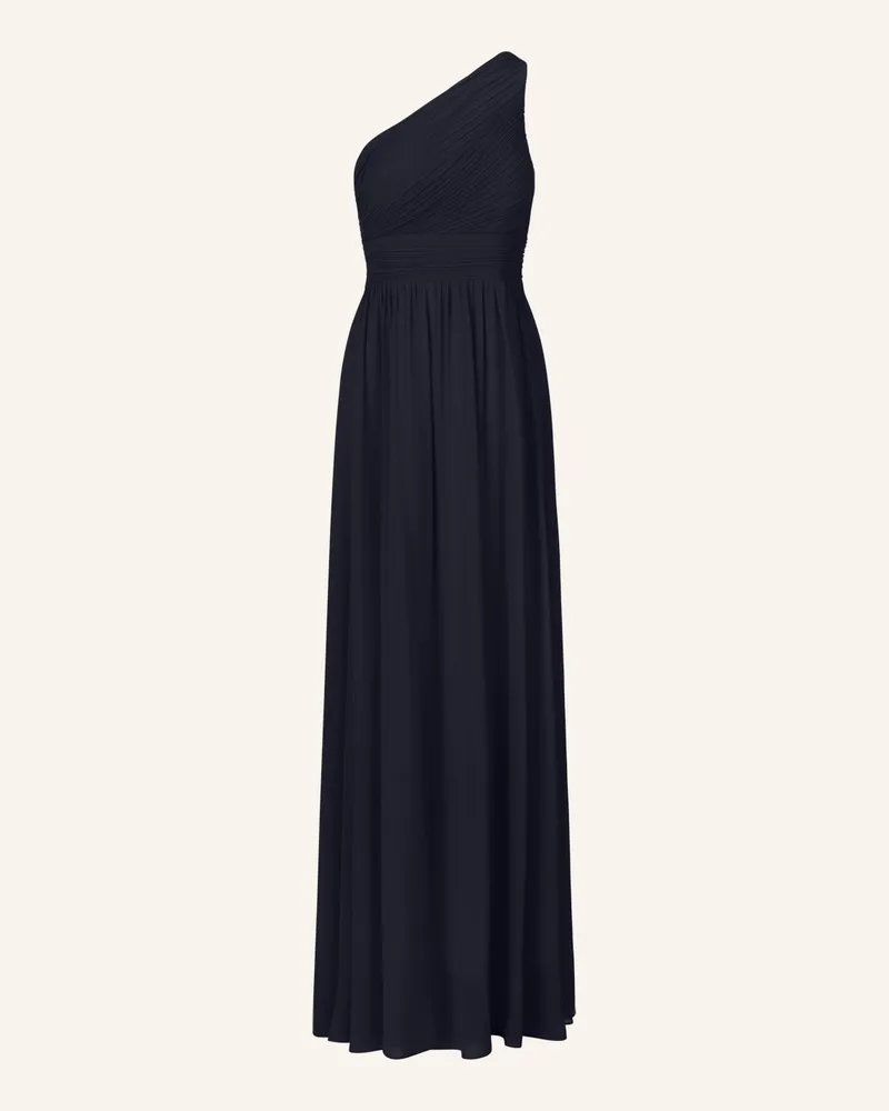 Apart One-Shoulder Abendkleid Blau