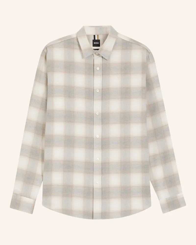 HUGO BOSS Casual Hemd C-OWENL-K-254 Relaxed Fit Weiss