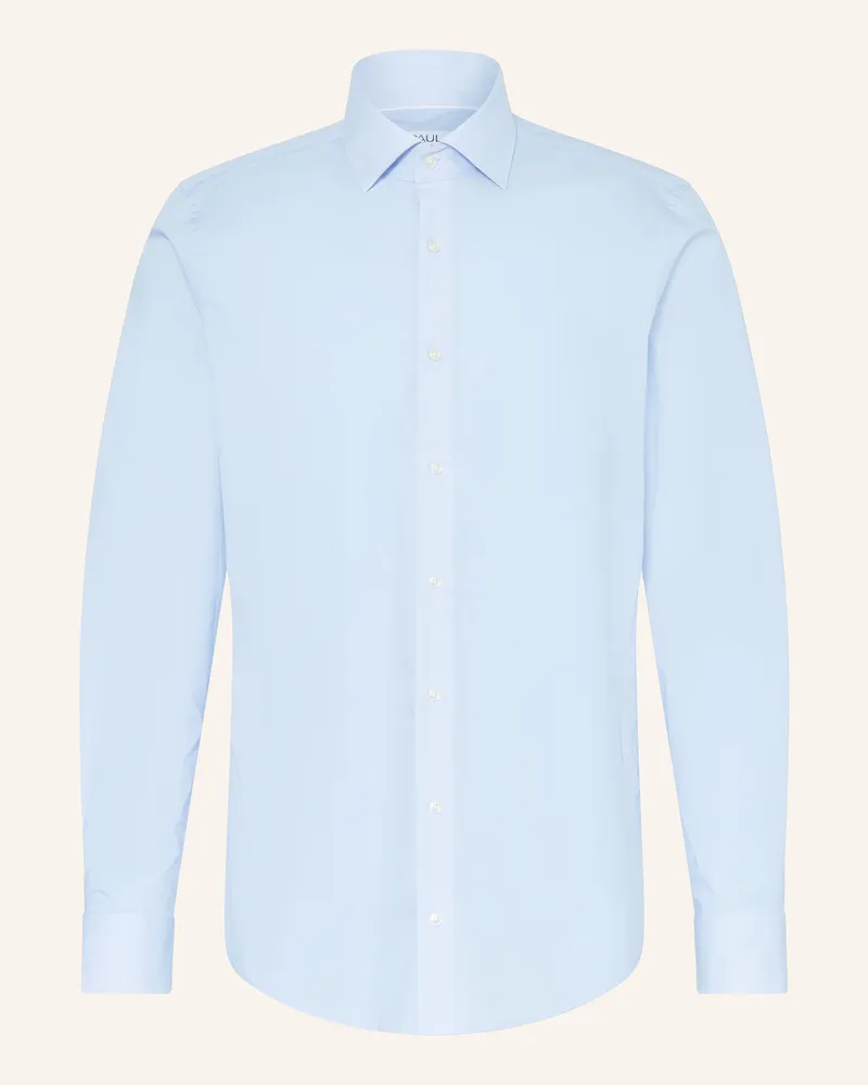 paul Hemd Shaped Fit Hellblau