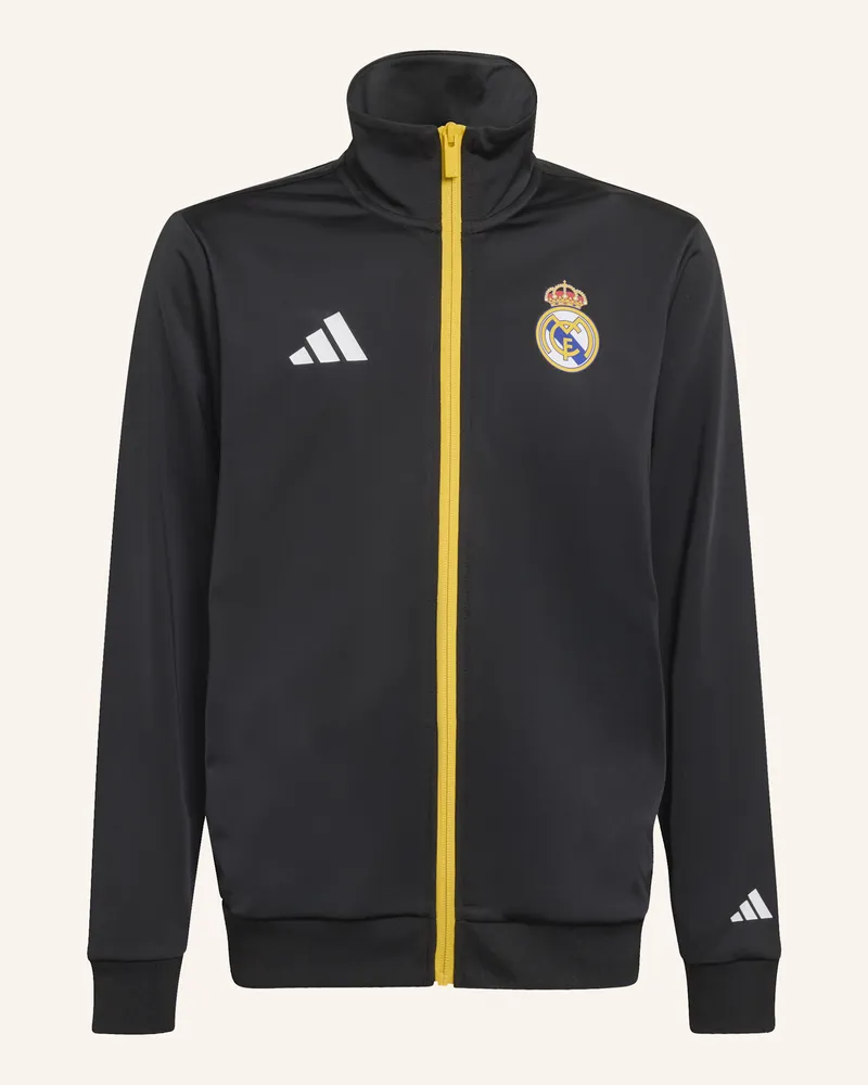 adidas Adidas Real Madrid Avengers Trainingsjacke Kinder schwarz Schwarz