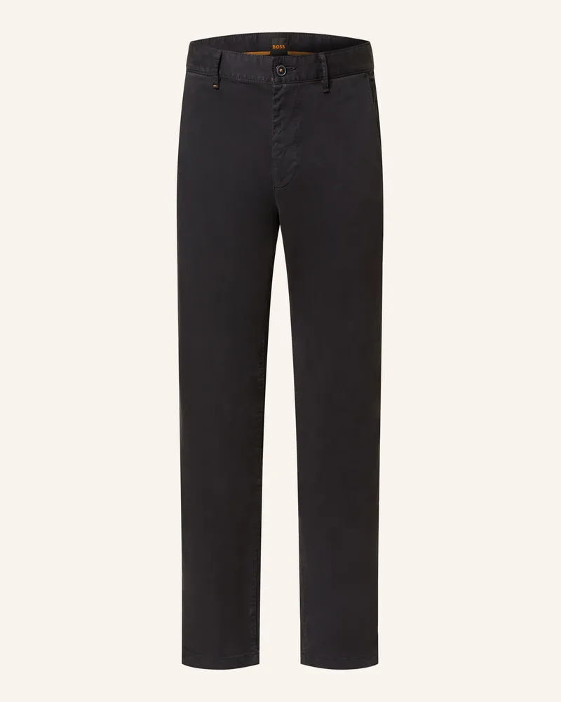 HUGO BOSS Chino Chino Slim Fit schwarz Schwarz