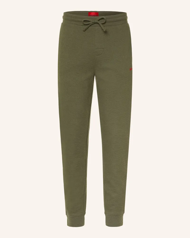 HUGO BOSS Lounge-Hose Austin gruen Oliv