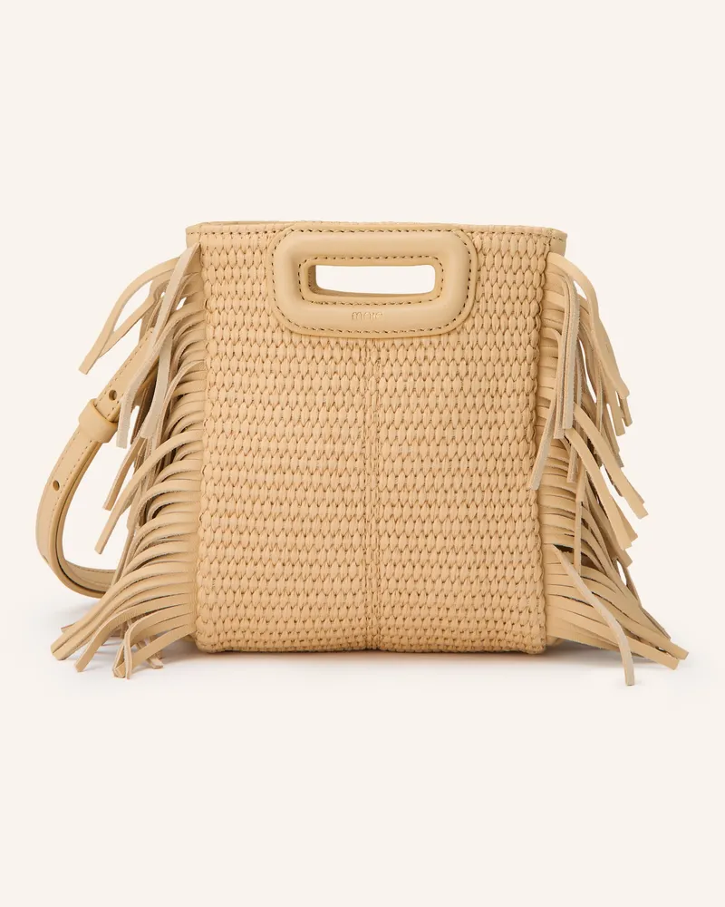 Maje Umhängetasche beige Camel