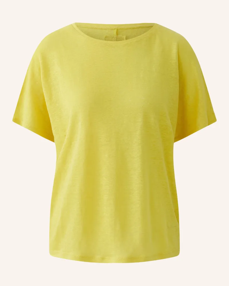 Oui  T-Shirt gelb Gelb