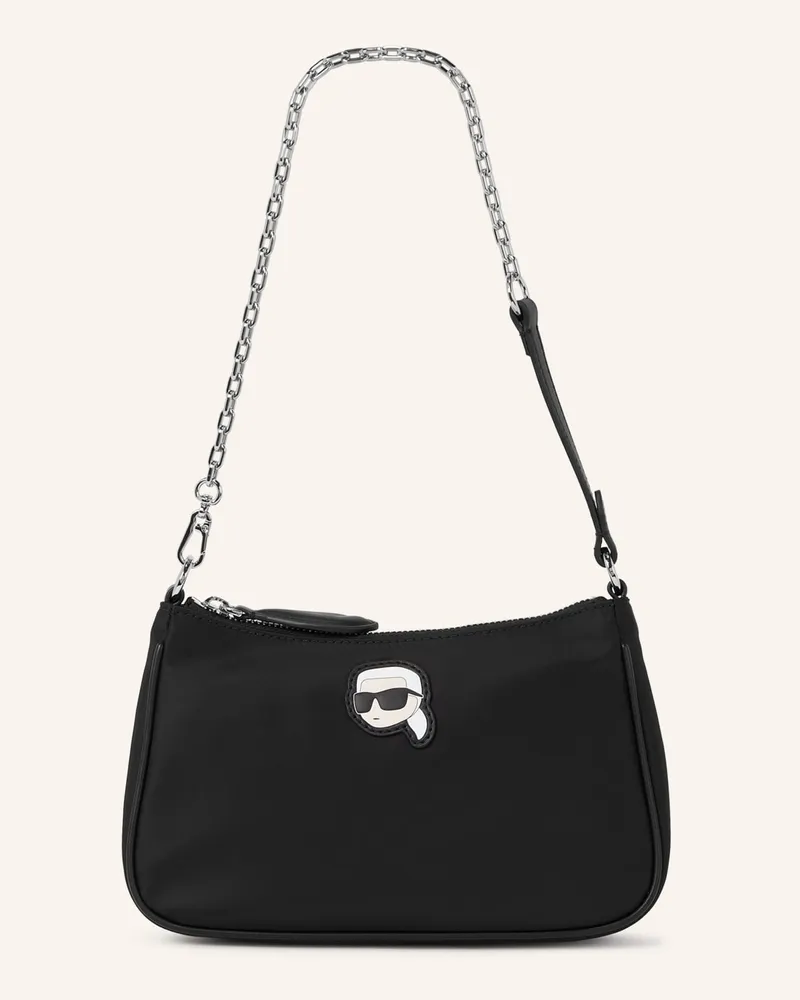 Karl Lagerfeld Schultertasche Schwarz