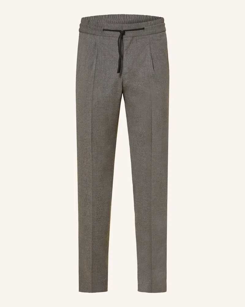 HUGO BOSS Anzughose GETLIN Slim Fit Grau