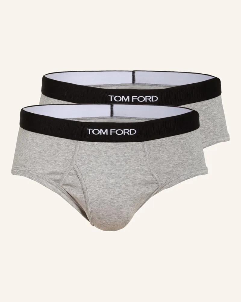 Tom Ford 2er-Pack Slips grau Hellgrau