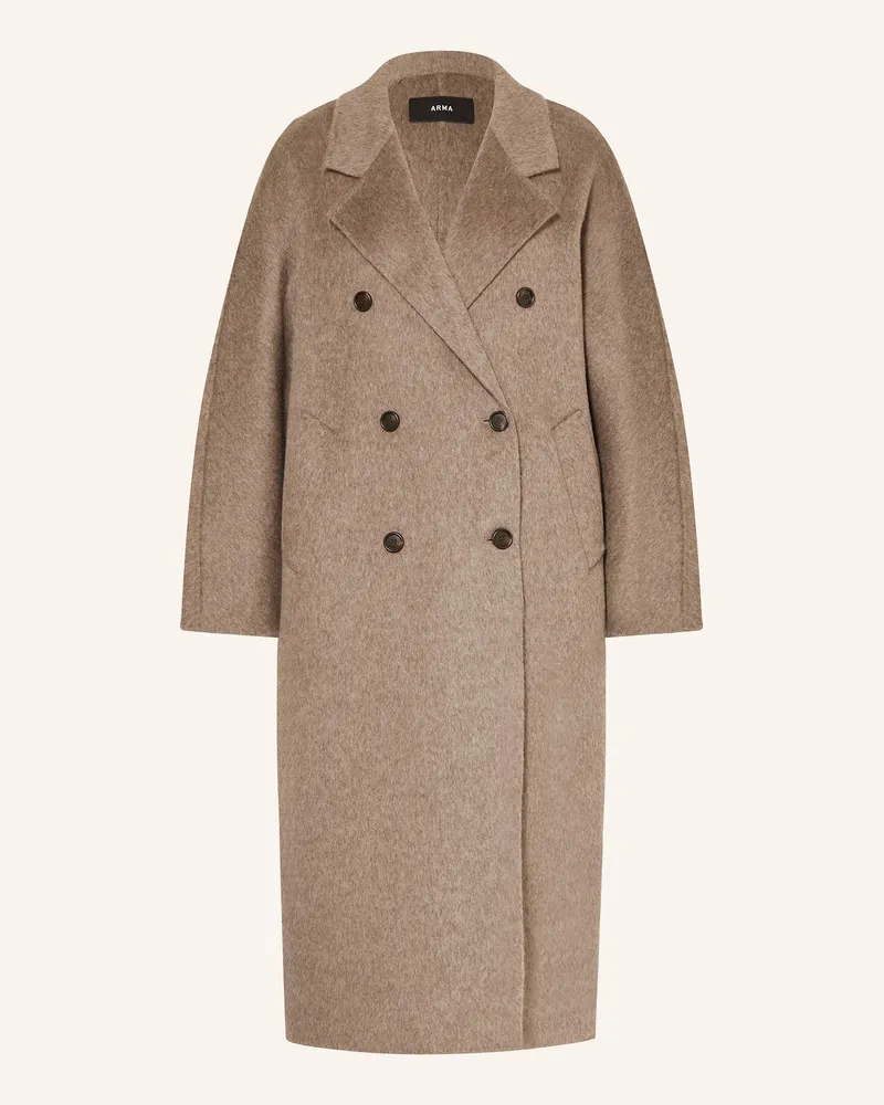 Arma Wollmantel Marisa beige Taupe