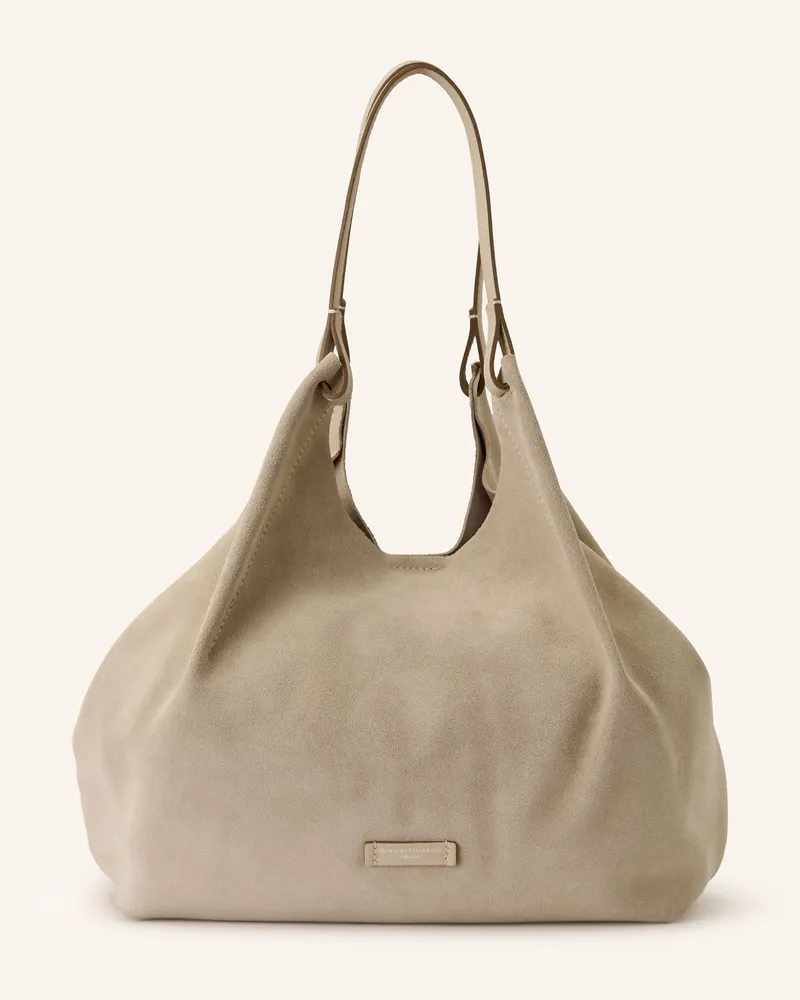 Gianni Chiarini Hobo-Bag DUA XL mit Pouch Beige