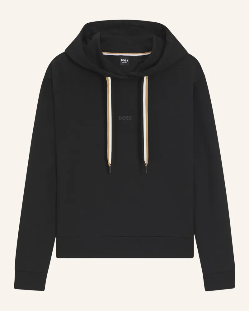 HUGO BOSS Lounge-Hoodie STRIPE Schwarz