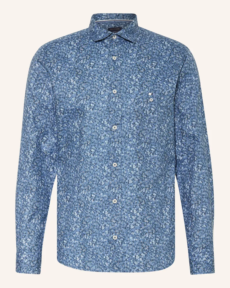 Olymp Hemd Casual regular fit Blau