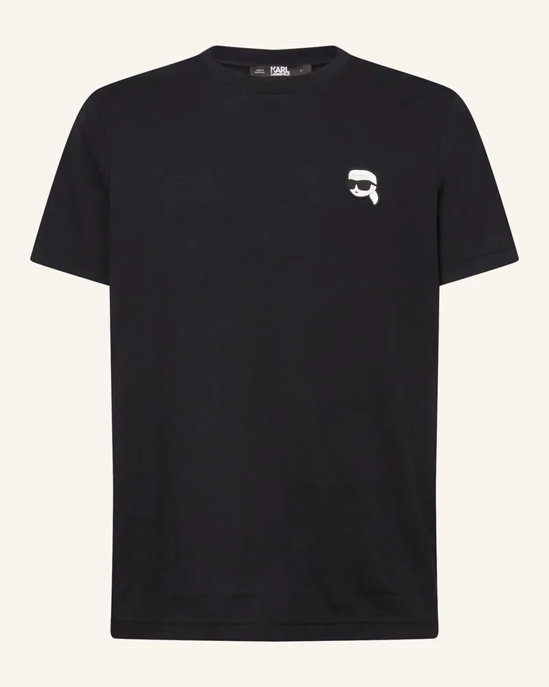 Karl Lagerfeld T-Shirt schwarz Schwarz