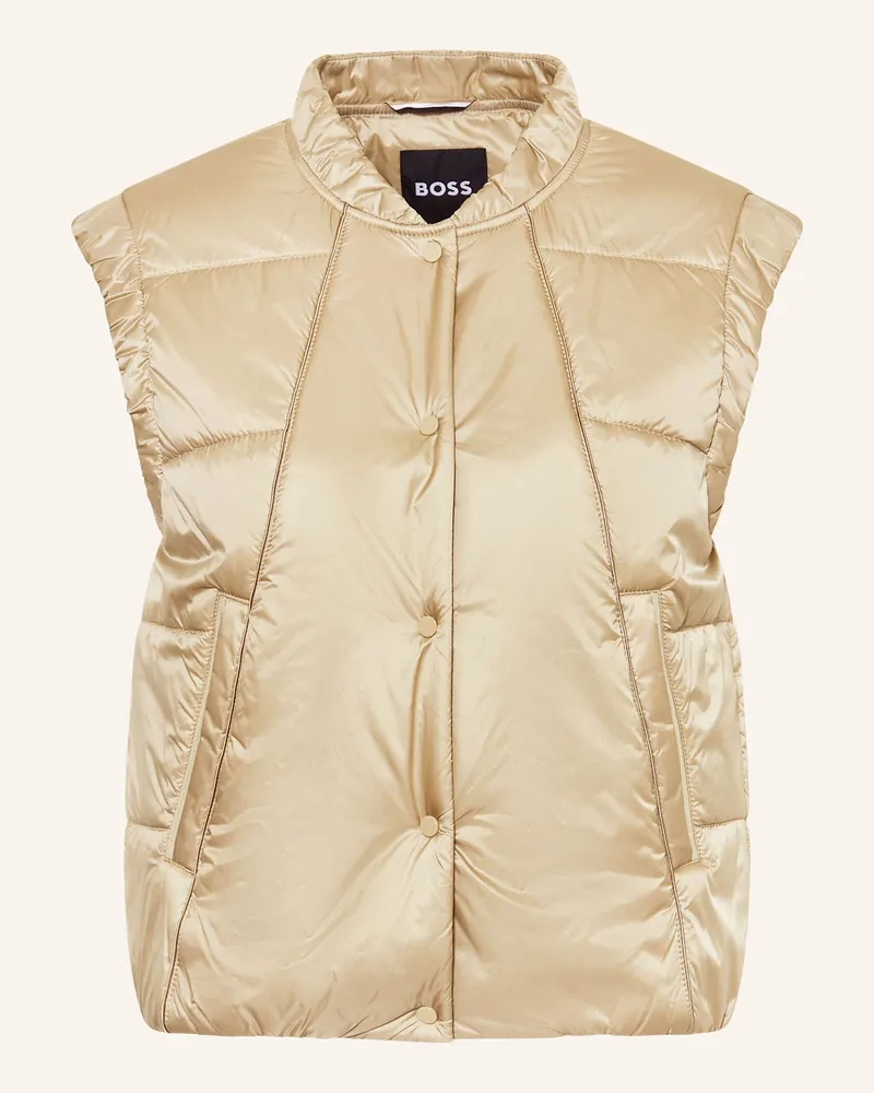 HUGO BOSS Steppweste Pia beige Beige