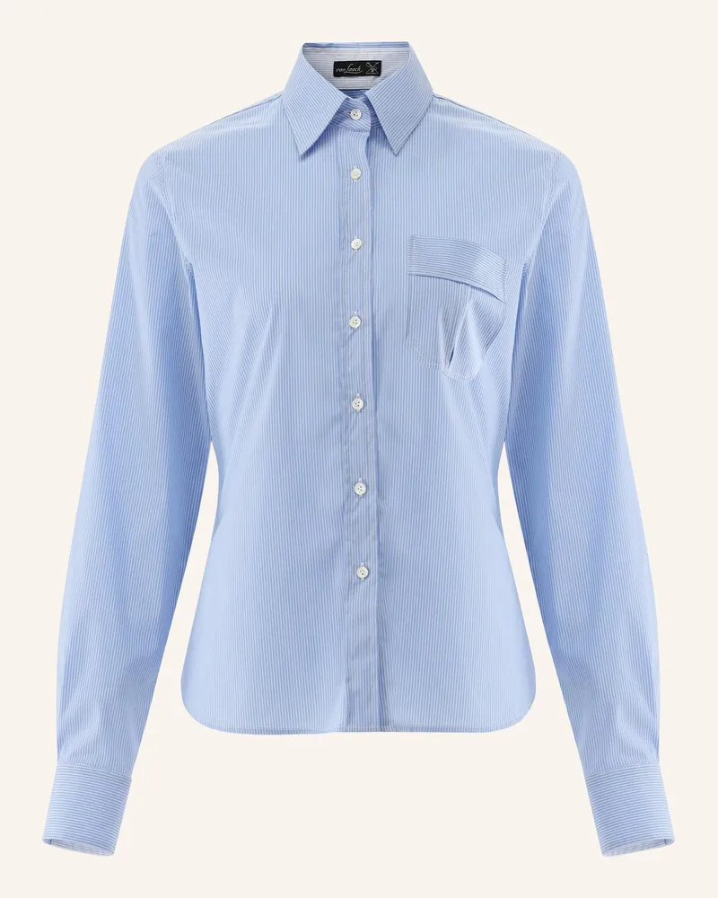 van Laack Bluse Modern Fit Hellblau